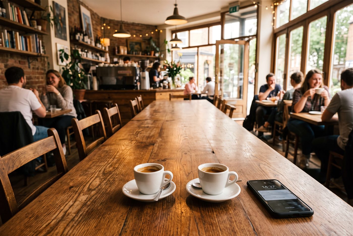 A Quiet Café Corner